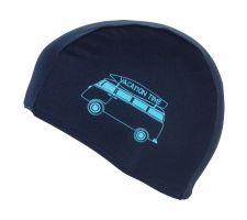 Fabric swimming cap FASHY 3221 54 navy, kids
