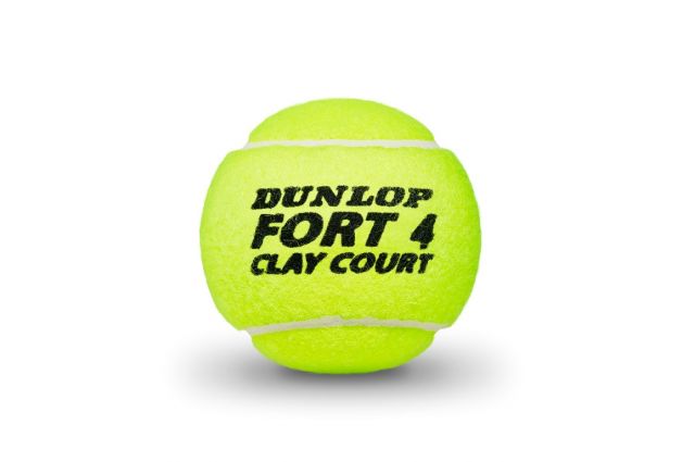 Tennis balls Dunlop FORT CLAY COURT SuperPremium 4-tin ITF Tennis balls Dunlop FORT CLAY COURT SuperPremium 4-tin ITF