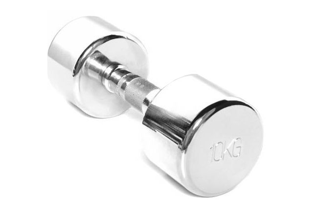 Chromed dumbbell TOORX MC-10 10kg Chromed dumbbell TOORX MC-10 10kg