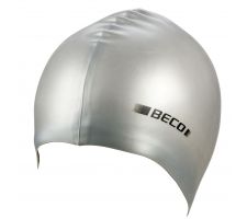 Silicone swimming cap BECO 7397 11 silver, unisex