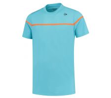 T-shirt for men DUNLOP PERFORMANCE Game Tee 2 S aqua blue