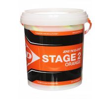 Tennis balls Dunlop STAGE 2 ORANGE 60-bucket ITF