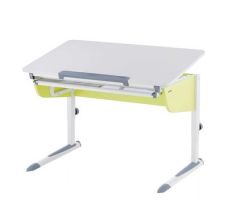 Adjustable desk KETTLER LOGO UNO X for children, white/white/lime from the exhibition