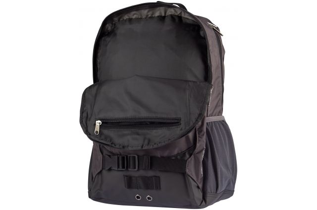 Sports Backpack AVENTO 21RB Anthracite/Black/Silver Sports Backpack AVENTO 21RB Anthracite/Black/Silver