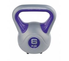 Kettlebell SVELTUS Fit 1196 6 kg Grey/purple