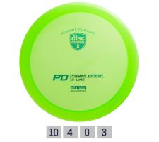 Discgolf DISCMANIA  Distance Driver C-LINE PD Green 10/4/0/3