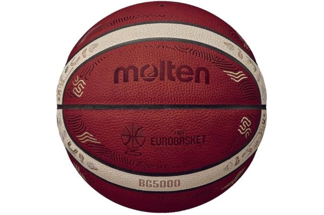 Basketball ball competition MOLTEN B7G5000-E5Z FIBA size 7 Eurobasket 2025 Basketball ball competition MOLTEN B7G5000-E5Z FIBA size 7 Eurobasket 2025
