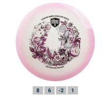 Discgolf DISCMANIA Fairway Driver NEO HORIZON Essence Astral Bloom Candance Burge series Pink 8/6/-2/1