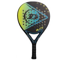 Padel tennis racket Dunlop BLITZ ATTACK 365g Hybrid PRO-EVA advanced black/yellow