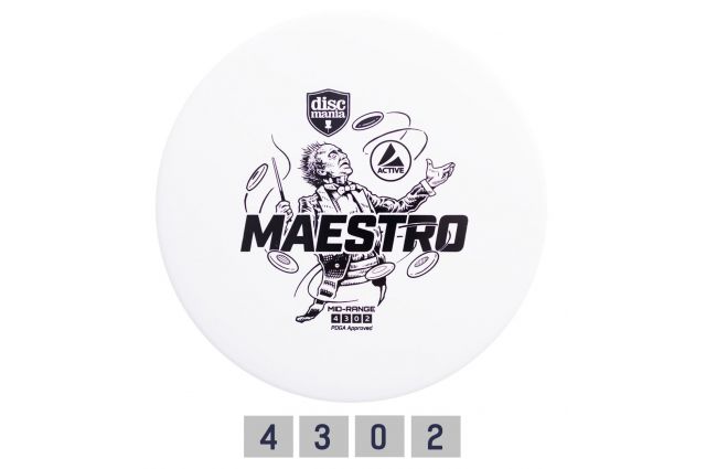 Diskgolfo diskas DISCMANIA Midrange Driver MAESTRO