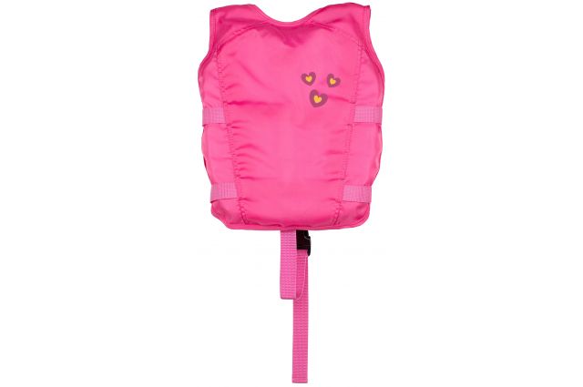Swimming vest for children WAIMEA, 52ZA ROZ 1-3 years 11-18 kg Pink/Orange/Black