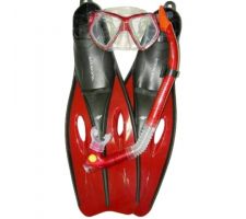 RUCANOR Diving set INSULA  35-37 red