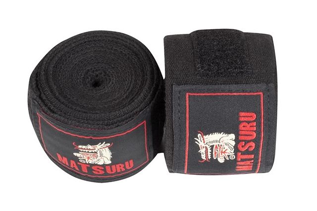 Box elastic bandage Matsuru Juoda black 3m (2 units)