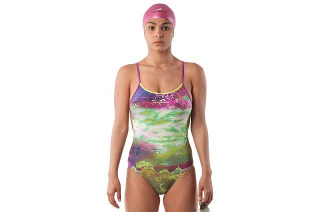 Ladies swim sportsuit AQF TRAINING I-NOV 21649 01