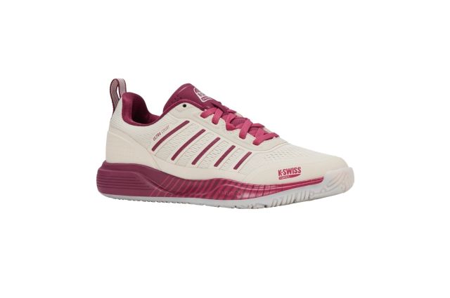 Padelio batai mot. K-SWISS ULTRA COURT PADEL-JET creame/rubby