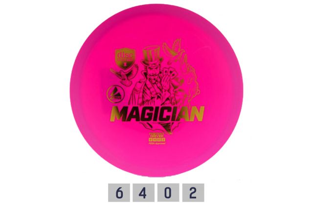 Diskgolfo diskas DISCMANIA MAGICIAN Diskgolfo diskas DISCMANIA MAGICIAN