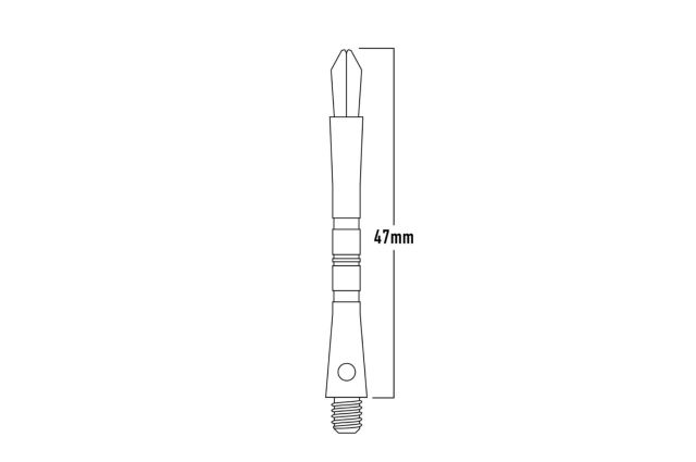 Darts koteliai HARROWS COLETTE Medium 47mm