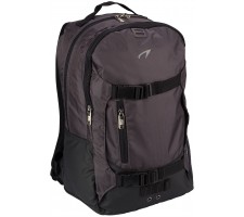 Sports Backpack AVENTO 21RB Anthracite/Black/Silver