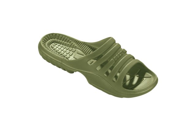 Slippers unisex BECO 90653 88 size 43 olive Žalia Slippers unisex BECO 90653 88 size 43 olive