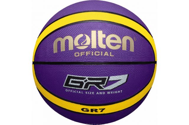 Basketball ball training MOLTEN BGR7-VY rubber size 7 Basketball ball training MOLTEN BGR7-VY rubber size 7