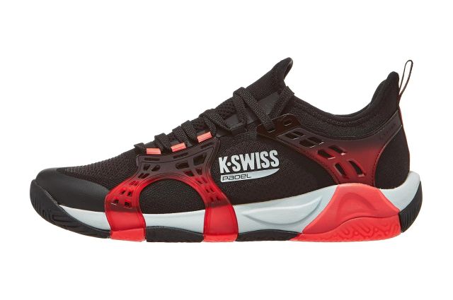Padelio batai vyr. K-SWISS TURA TEAM PADEL black/red