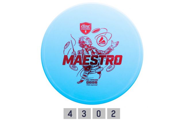 Diskgolfo diskas DISCMANIA MAESTRO Diskgolfo diskas DISCMANIA MAESTRO