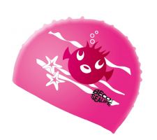 Swimming cap for kid's silicon BECO SEALIFE PE 73942 4 pink