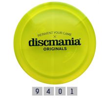 Discgolf DISCMANIA Fairway Driver C-LINE FD3 Originals Barstamp Yellow 9/4/0/1