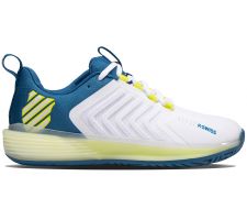 Teniso batai vyr. K-SWISS ULTRASHOT 3 white/celest EU45