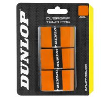 Padel racket overgrip DUNLOP TOUR PRO 3-blister orange