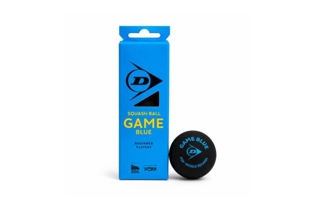 Skvošo kamuoliukai DUNLOP Game Blue 4x3