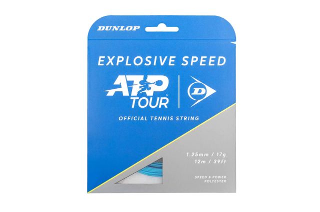 Stygos teniso raketei DUNLOP EXPLOSIVE SPEED 17g/1,25mm 12m Stygos teniso raketei DUNLOP EXPLOSIVE SPEED 17g/1,25mm 12m