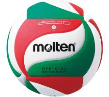 Volleyball ball MOLTEN V5M2200, synth. leather size 5