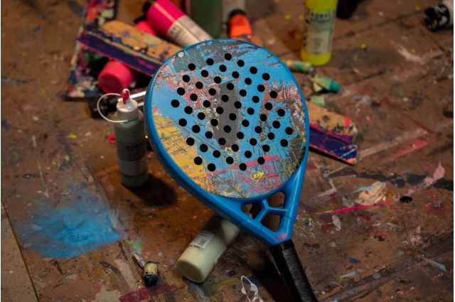 Padel teniso raketė DUNLOP GALACTICA OS BY NISSE 360g LTD Padel teniso raketė DUNLOP GALACTICA OS BY NISSE 360g LTD