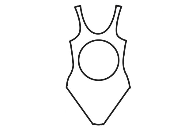 Ladies Swim suit BASIC 5158