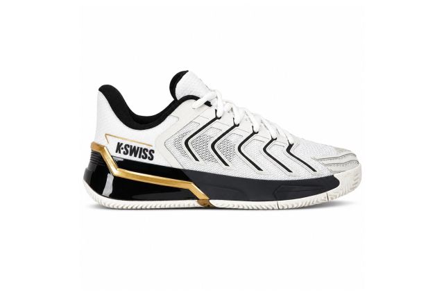 Teniso batai vyr. K-SWISS ULTRASHOT 4 CLAY  white/black/gold