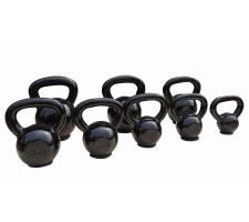 Kettlebell cast iron with rubber base TOORX 8kg