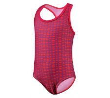 Girl's swim suit BECO, 807 577 110 cm red/lilac