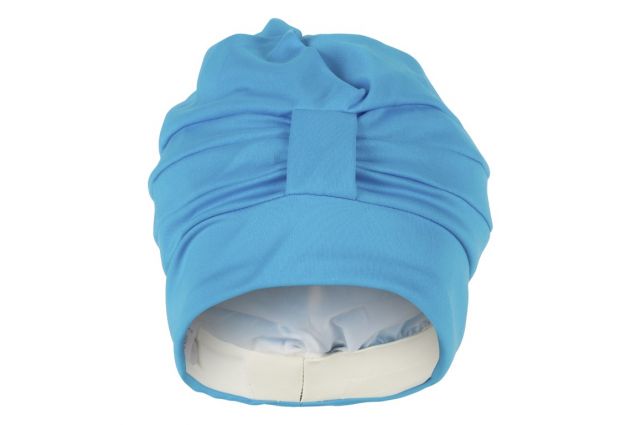 Fabric swimming cap FASHY 3473 52 turquoise, ladies Turkio Fabric swimming cap FASHY 3473 52 turquoise, ladies