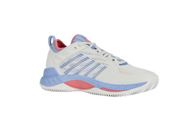 Teniso batai mot. K-SWISS HYPERCOURT SUPREME 2 HB Balta white/heather/pink EU42