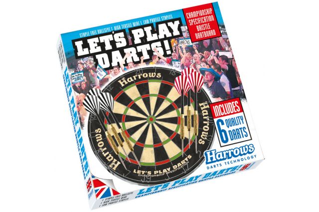 Taikinys HARROWS LET'S PLAY DARTS GAME SET Taikinys HARROWS LET'S PLAY DARTS GAME SET