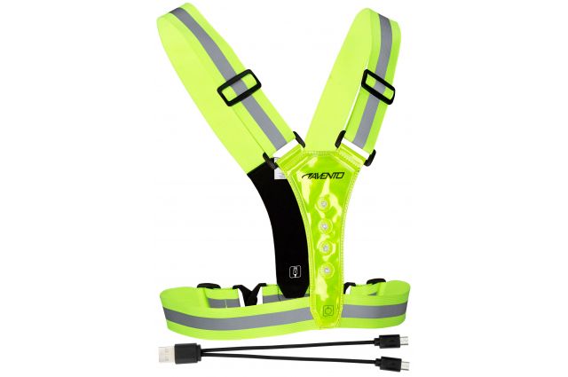 Vest AVENTO Reflective LED 44RE Yellow Vest AVENTO Reflective LED 44RE Yellow