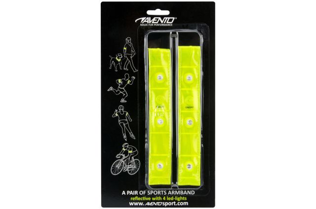 Wrist strap Reflective AVENTO 74OJ GEE Yellow Wrist strap Reflective AVENTO 74OJ GEE Yellow