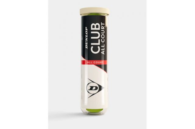 Tennis balls DUNLOP CLUB ALL COURT Entry 4-tube ITF Tennis balls DUNLOP CLUB ALL COURT Entry 4-tube ITF