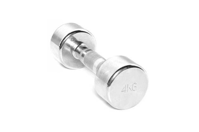 Chromed dumbbell TOORX MC-4 4kg Chromed dumbbell TOORX MC-4 4kg