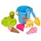 Sand Bucket Happy Summer Set of 8 pcs BECO 95029 Sand Bucket Happy Summer Set of 8 pcs BECO 95029