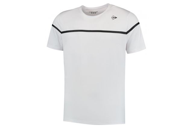 T-shirt for men DUNLOP PERFORMANCE Game Tee 2 S white