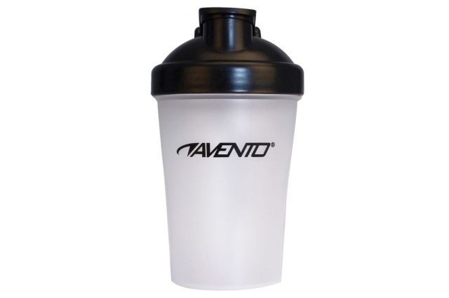 Shake Cup AVENTO 21WE 400ml Transparent/Black Shake Cup AVENTO 21WE 400ml Transparent/Black