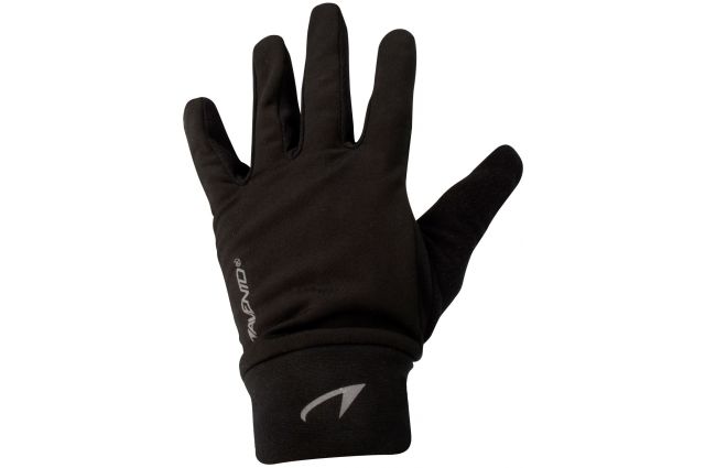 Sports gloves with touchscreen tip AVENTO L/XL black Sports gloves with touchscreen tip AVENTO L/XL black