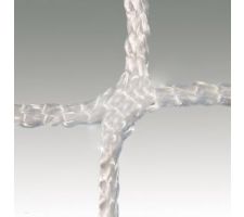 Football-Soccer net SPORT 7,50x2,50m PP 120x120x3,0mm upper height 2,0m, bottom depth 2,0m white